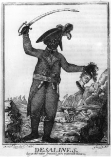 Jean Jacques Dessalines, a leader of the Haitian Revolution, 1806.  Artist: Manuel Lopez