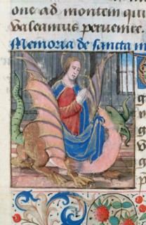 St Margaret, 15th century. Artist: Unknown