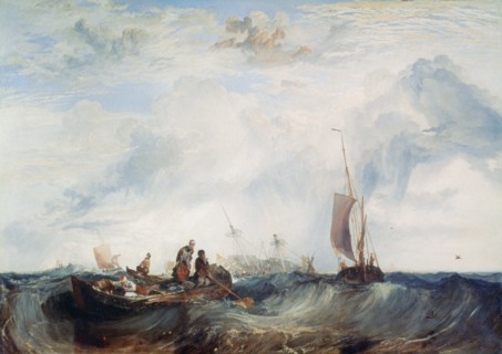 'Entrance of the Meuse...', c1819. Artist: JMW Turner