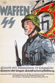 Recruitment poster for the Waffen SS, c1940-c1944. Artist: Unknown