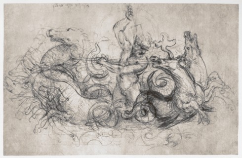 'Neptune', c1504. Artist: Leonardo da Vinci
