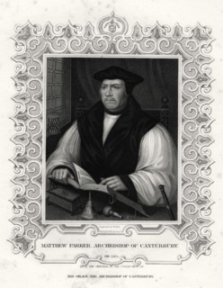 'Matthew Parker, Archbishop of Canterbury', 19th century. Artist: William Holl