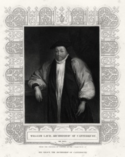 'William Laud, Archbishop of Canterbury', 19th century. Artist: Henry Thomas Ryall