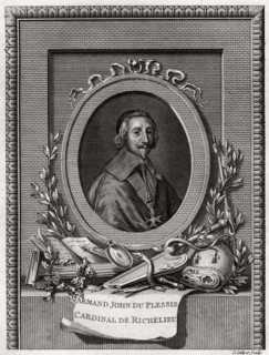 'Armand Jean Du Plessis, Cardinal et Duc de Richelieu', 1775. Artist: J Collyer