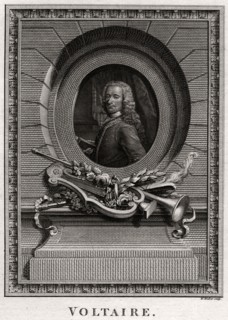 'Voltaire', 1774. Artist: W Walker