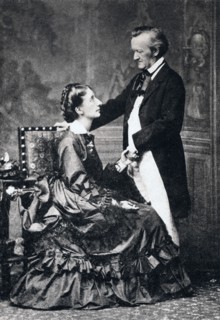 Richard and Cosima Wagner, late 19th century. Artist: Unknown