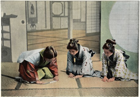 'A Ceremony in Japan', c1890. Artist: Charles Gillot
