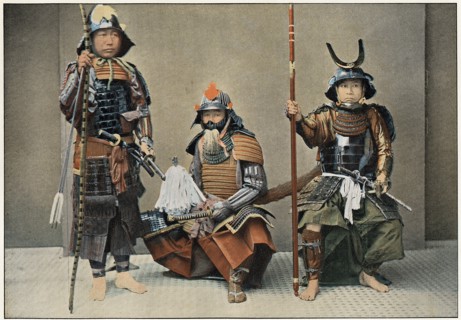 'A Group of Samurai', c1890. Artist: Unknown