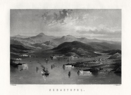 'Sebastopol', Ukraine, 19th century. Artist: J Stephenson