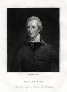 William Pitt the Younger, British statesman, 19th century. Artist: J Posselwhite
