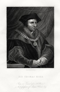 Thomas More, English statesman, scholar and saint, 19th century. Artist: Richard Woodman