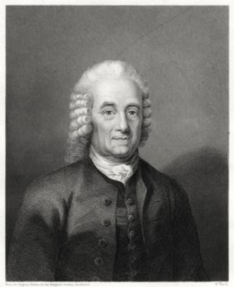 Emanuel Swedenborg, Swedish philosopher, mystic and cosmologist, 1884. Artist: W Holl