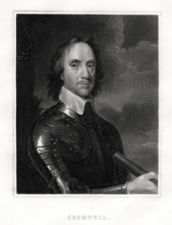 Oliver Cromwell, 1860.  Creator: Unknown.