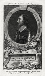 Oliver Cromwell, Lord Protector of England, 1750.  Creator: Unknown.