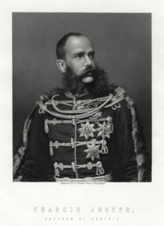 Francis Joseph, Emperor of Austria, 19th century.Artist: George J Stodart
