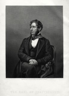 Anthony Ashley Cooper, 7th Earl of Shaftesbury, English philanthropist, c1880.Artist: DJ Pound