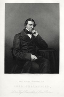 Frederic Thesiger, 1st Baron Chelmsford, English jurist and politician, c1880.Artist: DJ Pound