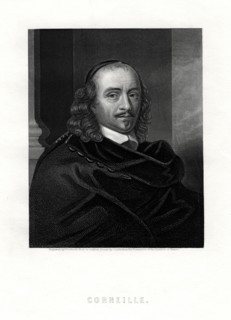 Pierre Corneille, French tragedian and dramatist, 19th century. Artist: Woolnoth