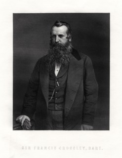 Sir Francis Crossley, English carpet manufacturer, mid-late 19th century. Artist: Unknown