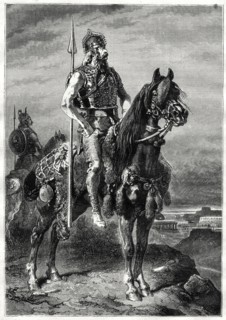 Gallic horseman, 19th century. Artist: Neuville