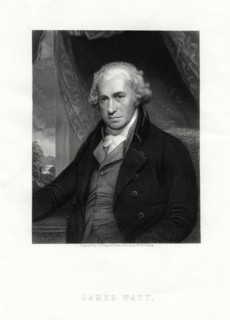 James Watt, Scottish inventor and engineer, 19th century.Artist: CE Wagstaff