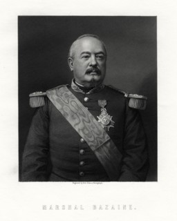 Achille Francois Bazaine, marshal of France, 19th century.Artist: W Holl