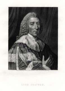 William Pitt, 1st Earl of Chatham, British Whig statesman, 19th century.Artist: W Holl