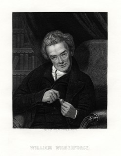 William Wilberforce, English anti-slavery campaigner, 19th century.Artist: E Scriven