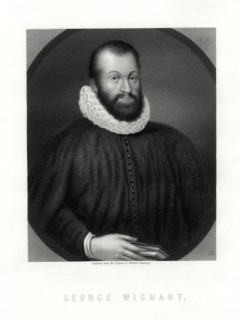 George Wishart, Scottish religious reformer and Protestant martyr, 19th century. Artist: Unknown