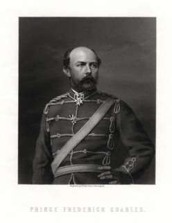Prince Frederick Charles, 19th century. Artist: W Holl