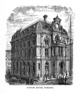 Custom House, Toronto, Ontario, Canada, 19th century. Artist: Unknown