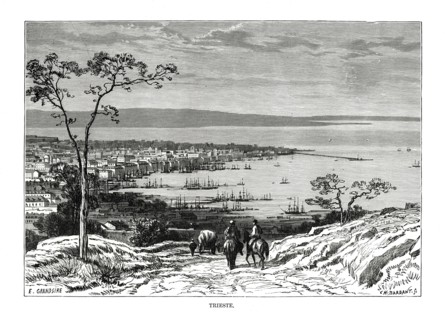 Trieste, Italy, 1879. Artist: Charles Barbant