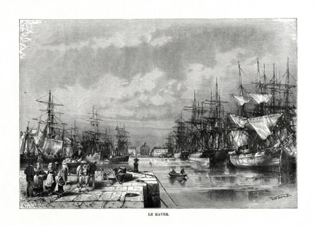 Le Havre, Normandy, northern France, 1879. Artist: C Laplante