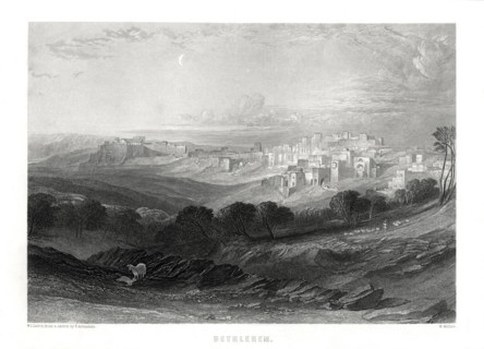 Bethlehem, Palestine, 19th century. Artist: W Miller
