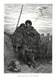 Shepherd of Alava, Spain, 1886. Artist: Unknown