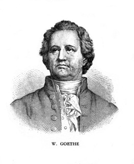 Johann Wolfgang von Goethe, German poet, dramatist and scientist, 19th century. Artist: Unknown