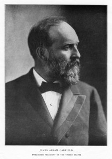 James Abram Garfield, 20th President of the United States, c1881. Artist: Unknown