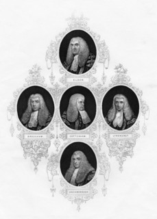 Lord Chancellors of Great Britain, 1877. Artist: Unknown