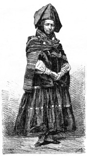 Aymara Indian, La Paz, Bolivia, 19th century. Artist: Lancelot