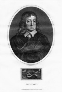 John Milton, English poet, (1815). Artist: Henry Cooke