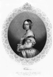 Queen Victoria, c1850s.Artist: DJ Pound