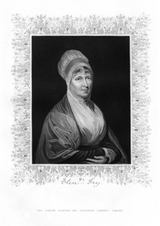 Elizabeth Fry, British philanthropist, 19th century.Artist: J Cochran