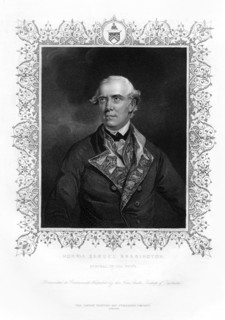 Samuel Barrington, British admiral, 19th century.Artist: Henry Thomas Ryall