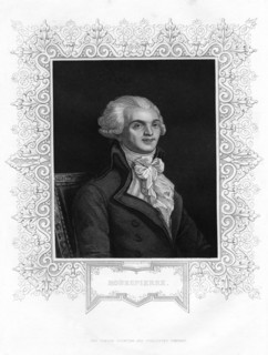 Maximilien Robespierre, one of the leaders of the French Revolution, 19th century. Artist: W H Moll