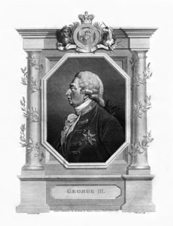 King George III of Great Britain, 19th century. Artist: R Corbould
