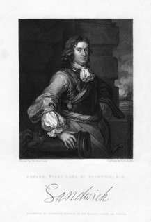 Edward Montagu, 1st Earl of Sandwich, English naval officer, (19th century). Artist: Henry Thomas Ryall