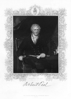 Sir Robert Peel, British industrialist, 19th century. Artist: Unknown