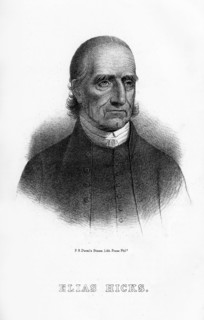 Elias Hicks, American preacher, (1854). Artist: Unknown