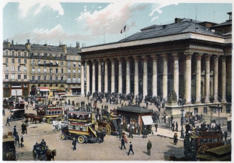 La Bourse, Paris, c1900. Artist: Unknown
