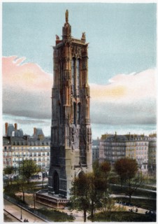 Saint-Jacques Tower, Paris, c1900. Artist: Unknown